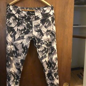 Patterned Stretchy Yoga Pants